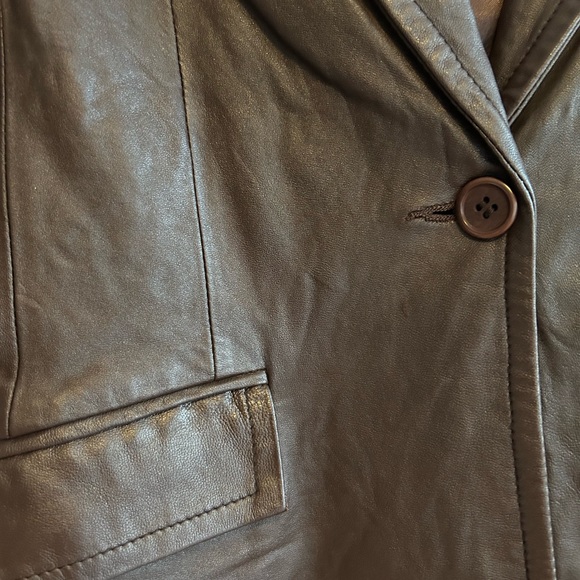 BCBGMaxAzria Leather Jacket - Picture 2 of 5